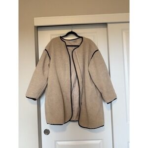 Japanese Classical Elf SHERPA FLEECE OVERCOATS JACKET Teddy Bear Size US Small